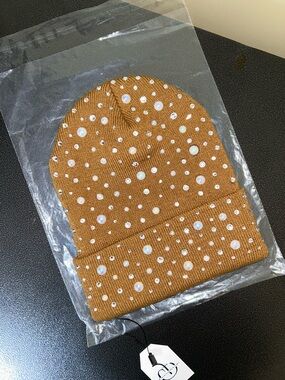 “Caramel Glow” Beanie